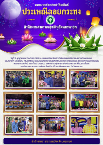 กิจกรรมงานประเพณีลอยกระทง ประจำปี 2567